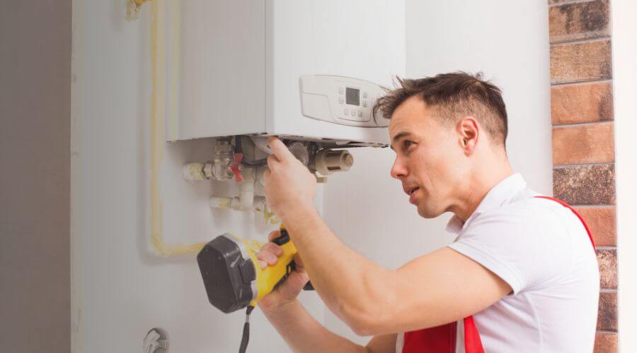 Local water heater installation in Linden, IN